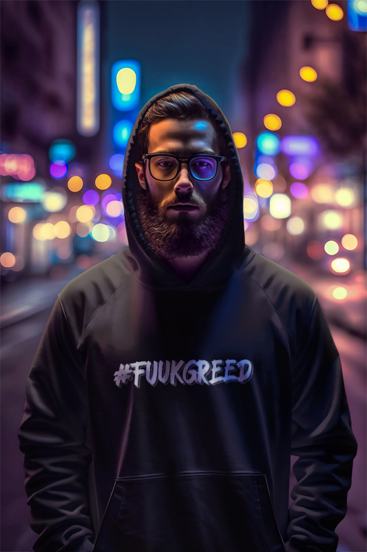 #FUUKGREED  Hoodie