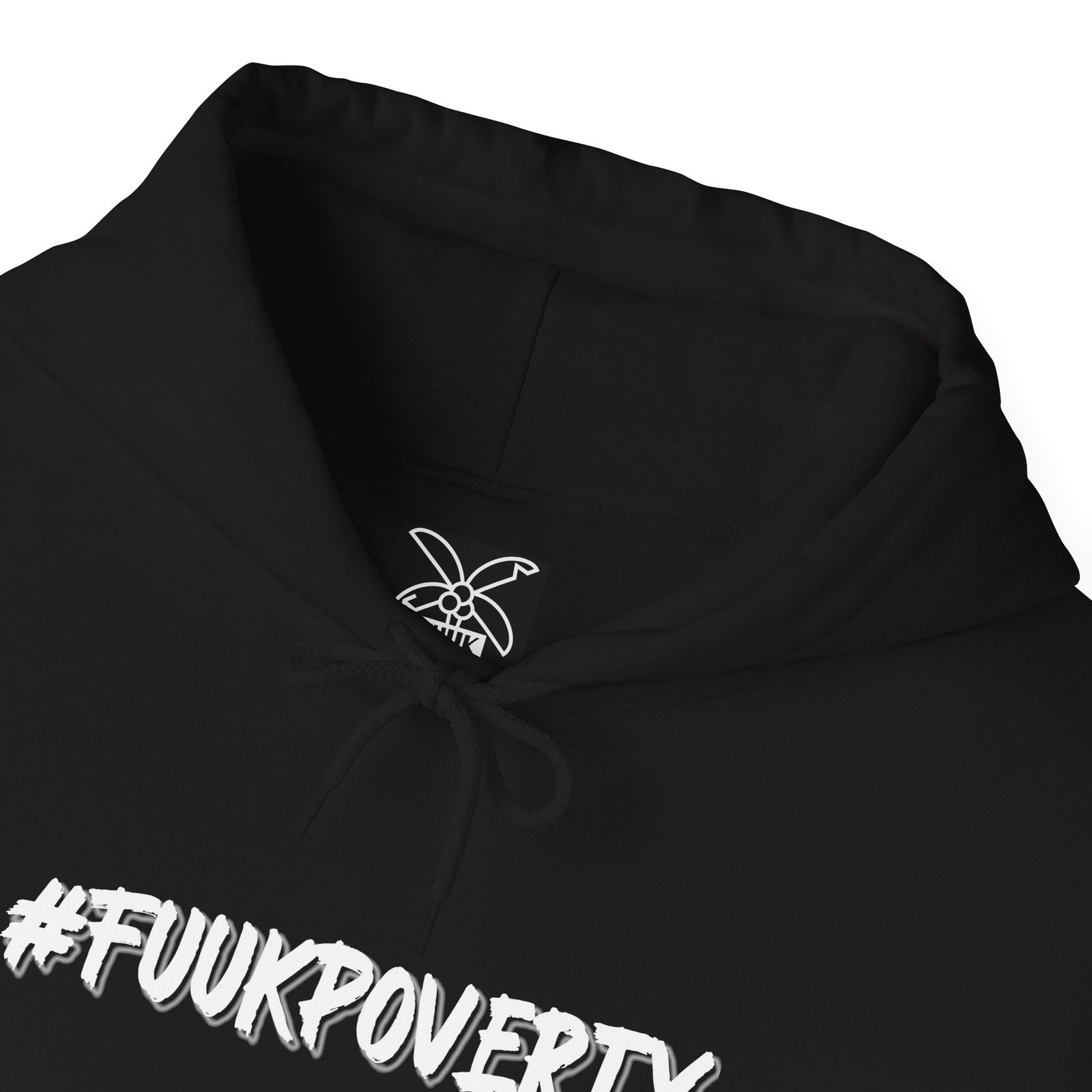 #FUUKPOVERTY Woman Hoodie – Image 6