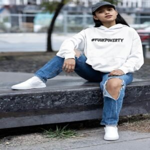#FUUKPOVERTY Woman Hoodie