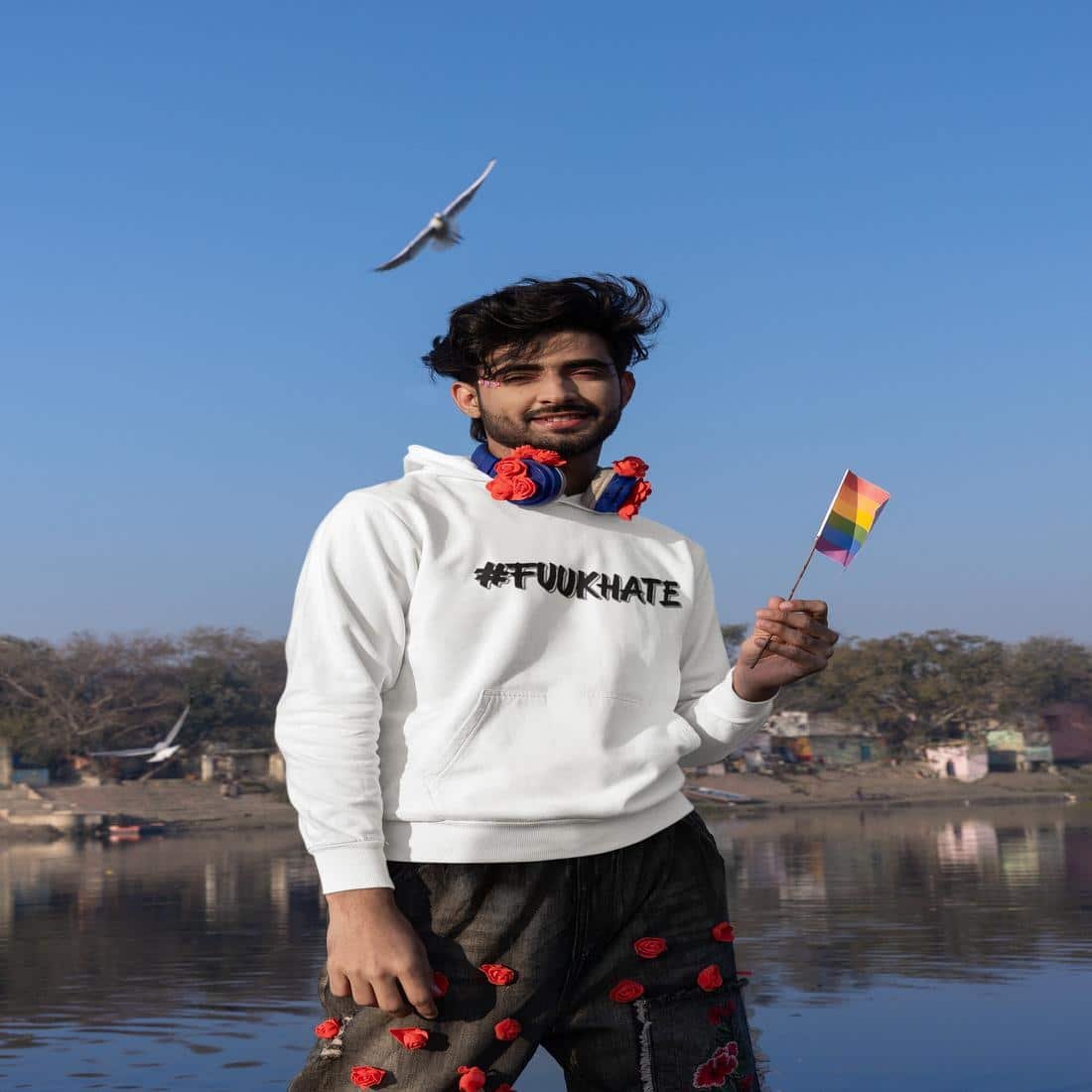 #FUUKHATE Men Hoodie