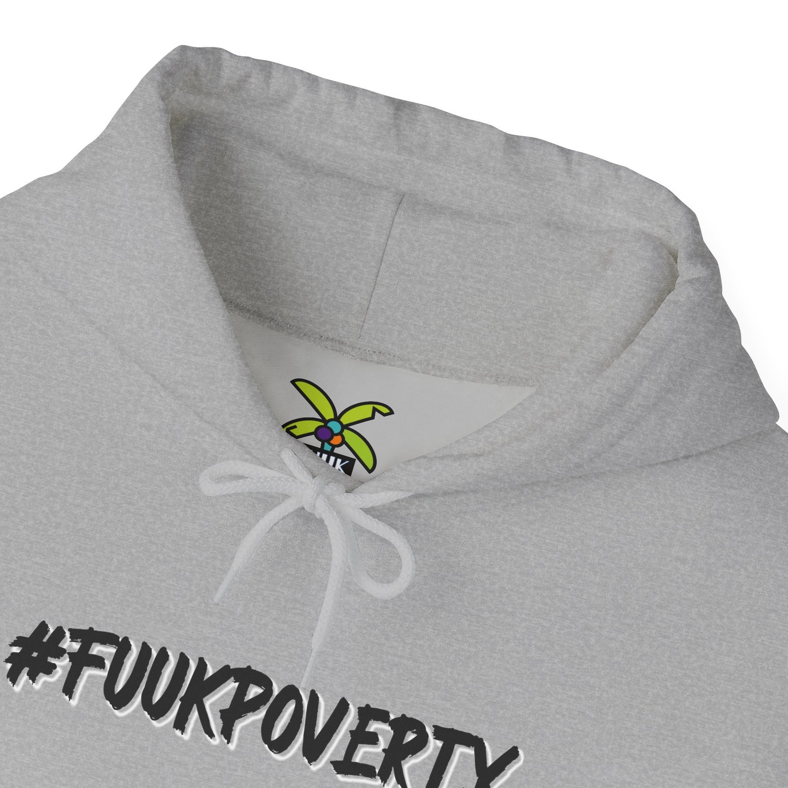 #FUUKPOVERTY Woman Hoodie – Image 11