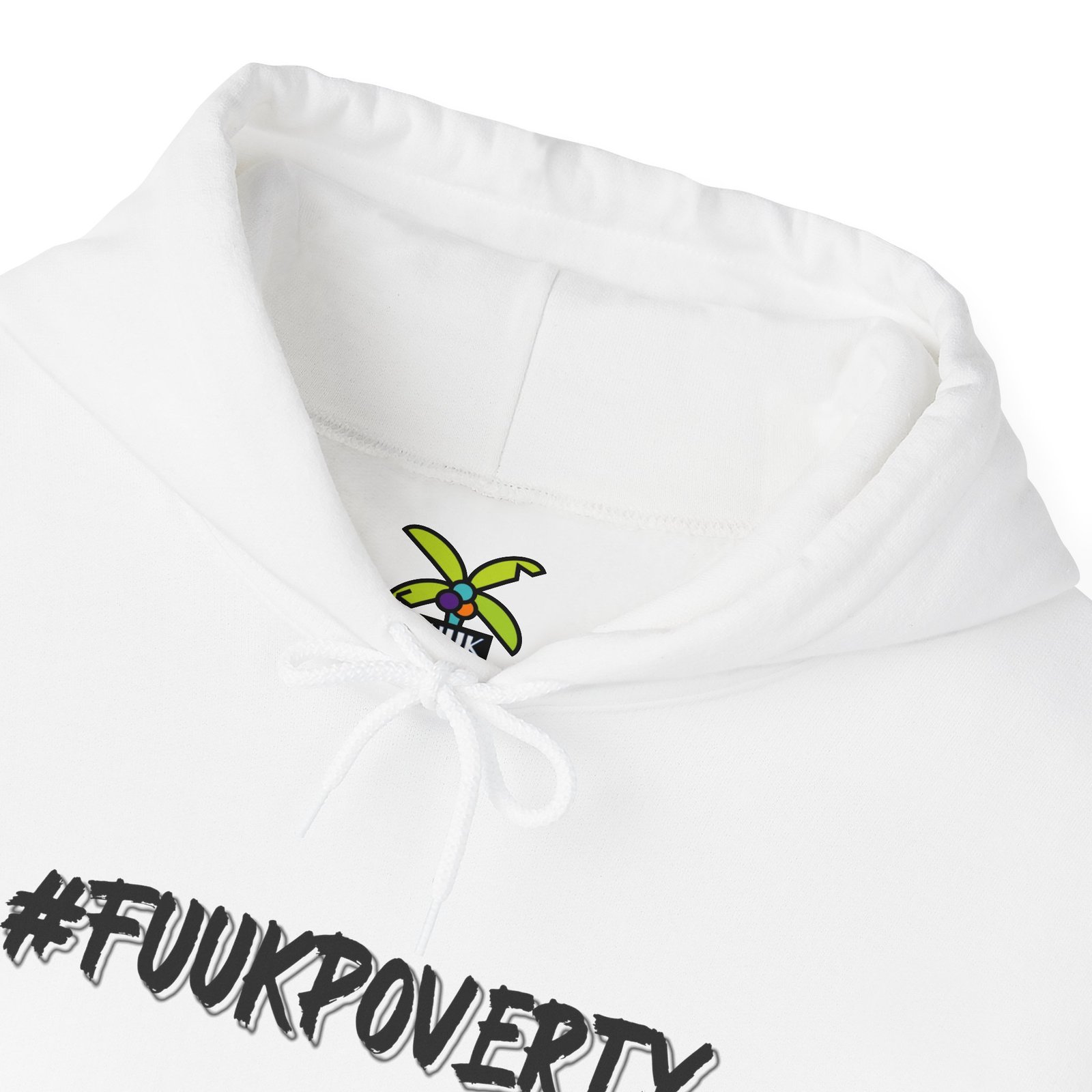 #FUUKPOVERTY Woman Hoodie – Image 3