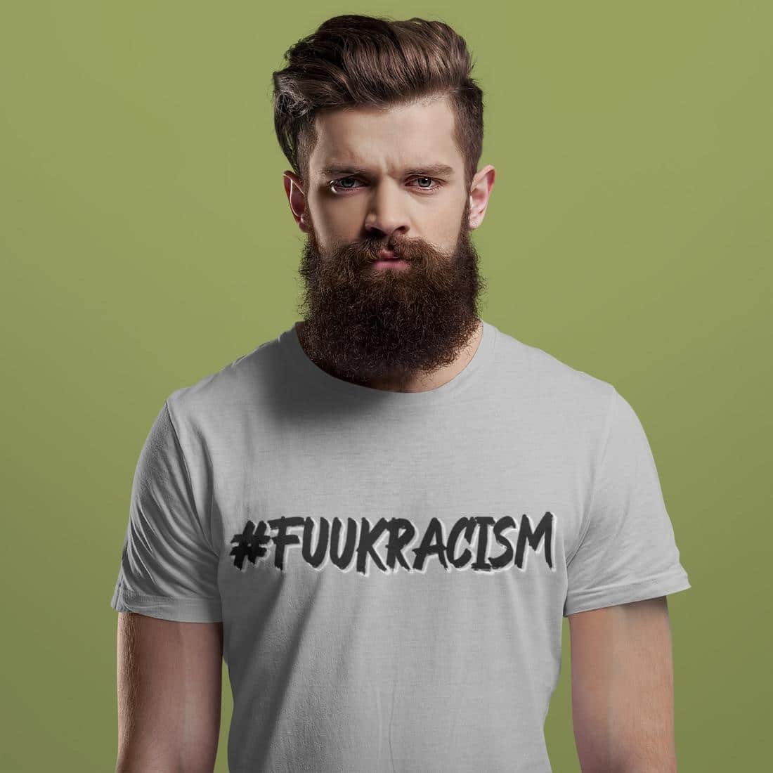 #FUUKRACISM Men T-Shirt – Image 11