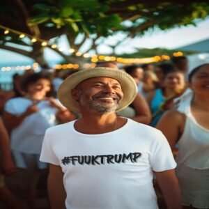 #FUUKTRUMP Men T-shirt