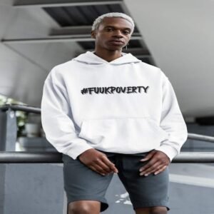#FUUKPOVERTY Men Hoodie