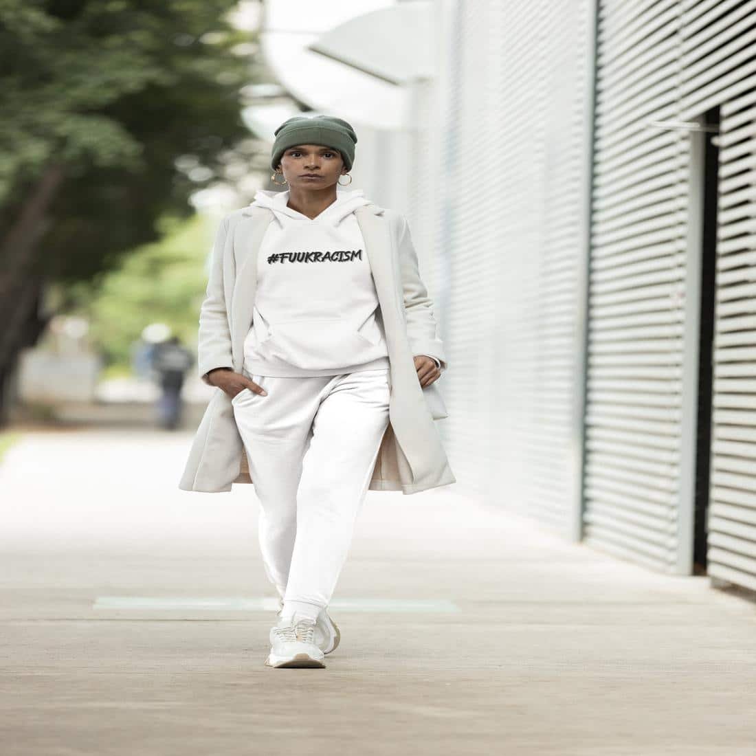 #FUUKRACISM Women Hoodie