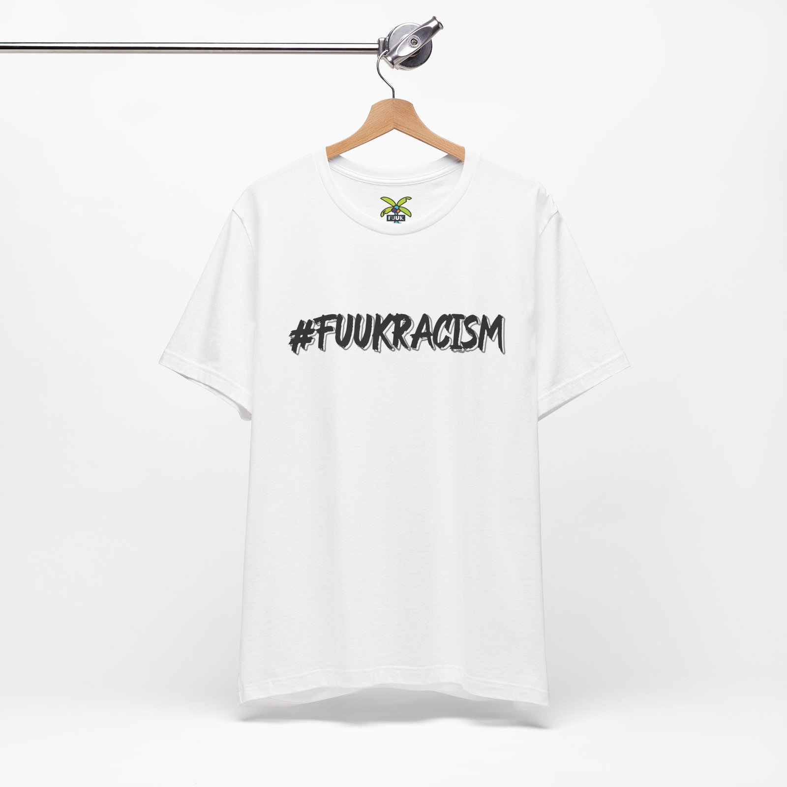 #FUUKRACISM Men T-Shirt – Image 2